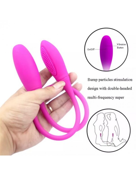 Şarj Edilebilir 7 Modu Vibe Dildo G Spot Vibratör Klitoris Stimülatörü Çift Vibratör