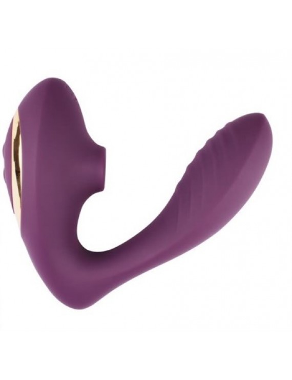 USB Şarjlı 10 fonksiyonlu Klitoris & G-Spot Uyarıcılı Hava Basınçlı Vibratör