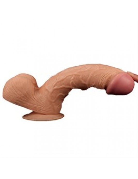 24,5 cm Gerçekçi Kalın Dildo Penis – King Sized