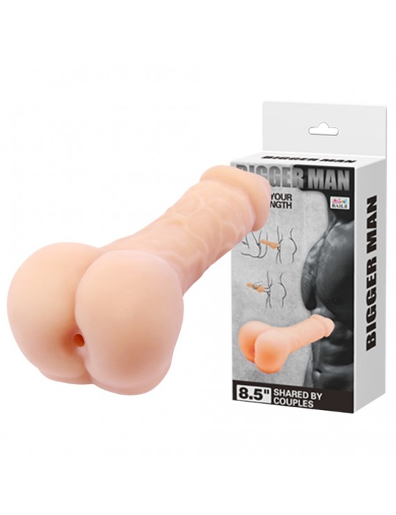 Bigger Man Yeni Nesil Ultra Realistik Mastürbatör ve Penis Kılıfı