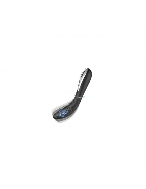 Xuanai Özel Kabartmalı Şarjlı Vibratör - Siyah Model 2