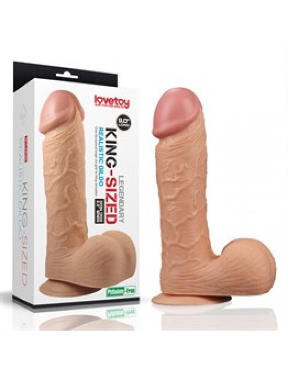 24,5 cm Gerçekçi Kalın Dildo Penis – King Sized