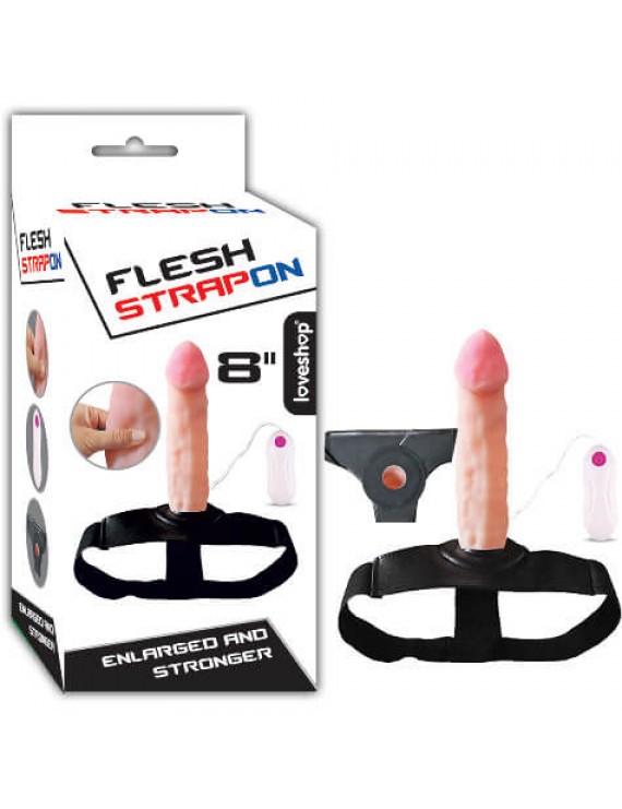 FLESH STRAPON İÇİ BOŞ