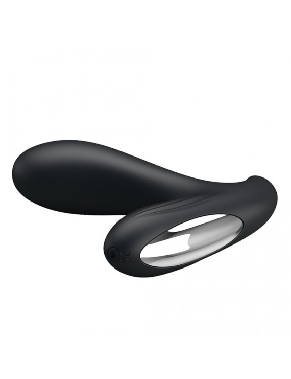 USB Şarjlı 30 Modlu Titreşimli Prostat Vibratör ve Anal Plug Siyah
